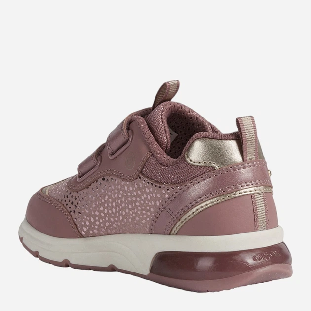 Sneakersy młodzieżowe dziewczęce Geox J168VA0DHBC-C8006 35 Różowe (8050036289421) - obraz 4
