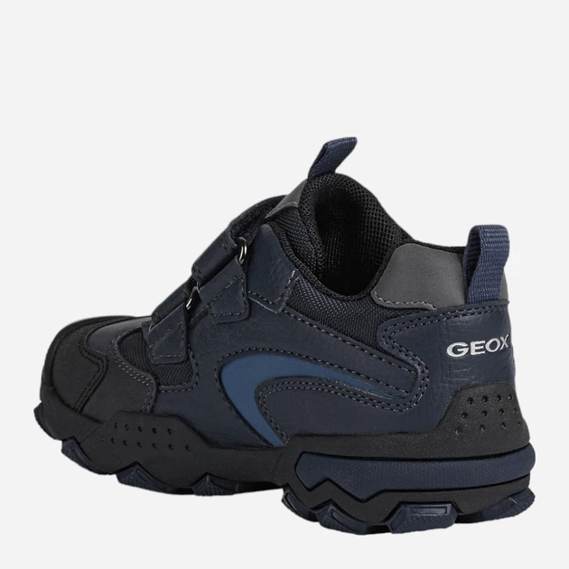 Trzewiki młodzieżowe chłopięce na rzepy Geox J169WB0MEFU-C4264 38 Granatowe (8050036293367) - obraz 3