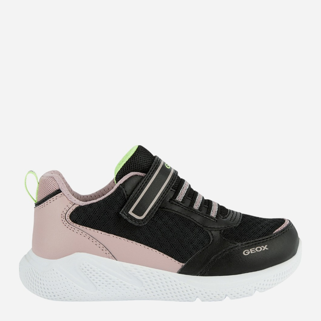 Buty sportowe dziecięce dla dziewczynki Geox J26FWA0BC14-C0724 32 Czarny/Pudrowy (8050036702074) - obraz 1