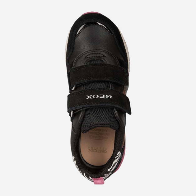 Sneakersy dziecięce dla dziewczynki Geox J26GZC022BC-C0922 32 Czarne (8050036801050) - obraz 3