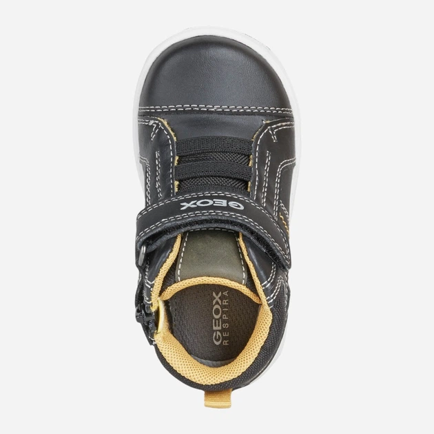 Дитячі демісезонні черевики для хлопчика Geox B1637B054FU-C9241 24 Чорні (8050036389527) - зображення 4