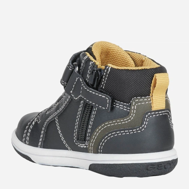 Trzewiki chłopięce Geox B1637B054FU-C9241 25 Czarne (8050036389534) - obraz 3