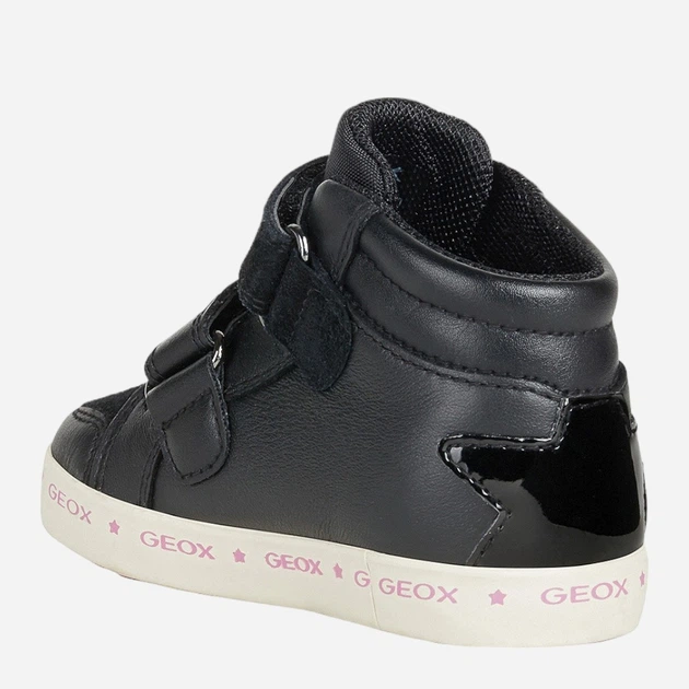 Trzewiki dziecięce dla dziewczynki Geox B16D5A08554-C9999 26 Czarne (8050036213181) - obraz 3