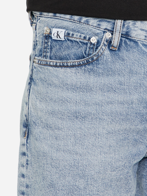 Krótkie spodenki męskie jeansowe Calvin Klein Jeans J30J324873-1AA 36 Błękitne (8720109459784) - obraz 5