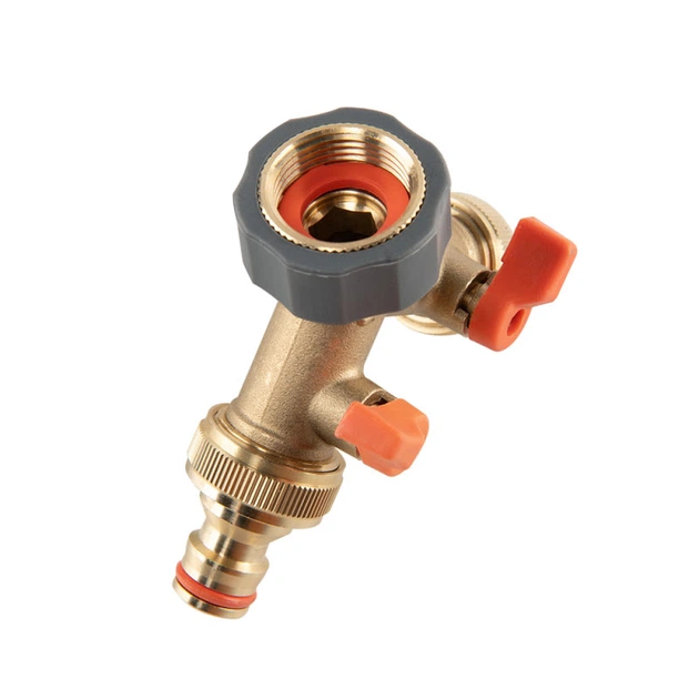 Трійник Bradas Brass Soft 3/4" (BR-S2222) - Фото 2 Трійник Bradas Brass Soft 3/4" (BR-S2222) - изображение 2