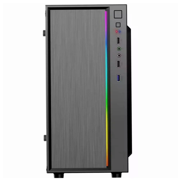 Корпус Casecom GN-1706 без БЖ USB3.0 mATX, Black - зображення 3