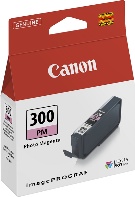 Картридж Canon PFI-300P C 14.4 мл Cyan (4197C001) - зображення 1