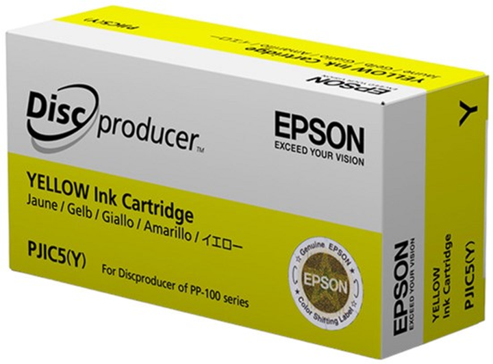 Tusz do drukarek Epson PJIC7 Y 31.5 ml Yellow (C13S020692) - obraz 1