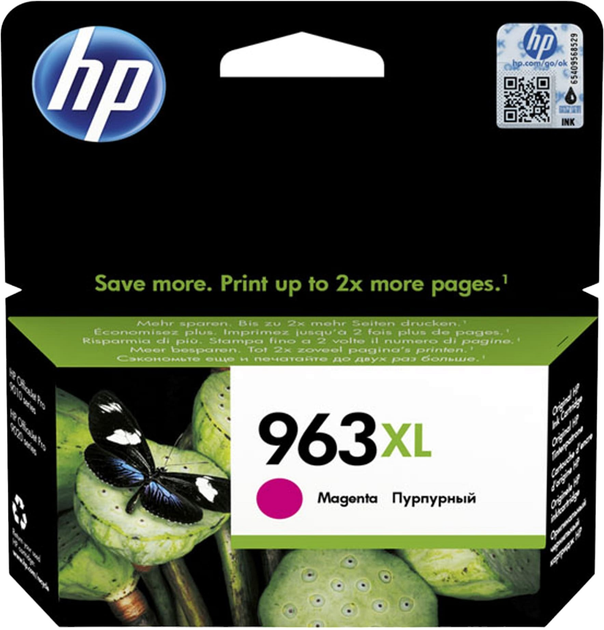 Картридж HP 963XL Magenta 22.92 мл (192545866569) - зображення 1