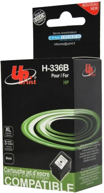 Картридж UPrint C9362EE для HP 15 мл Black (3584770880415) - зображення 1