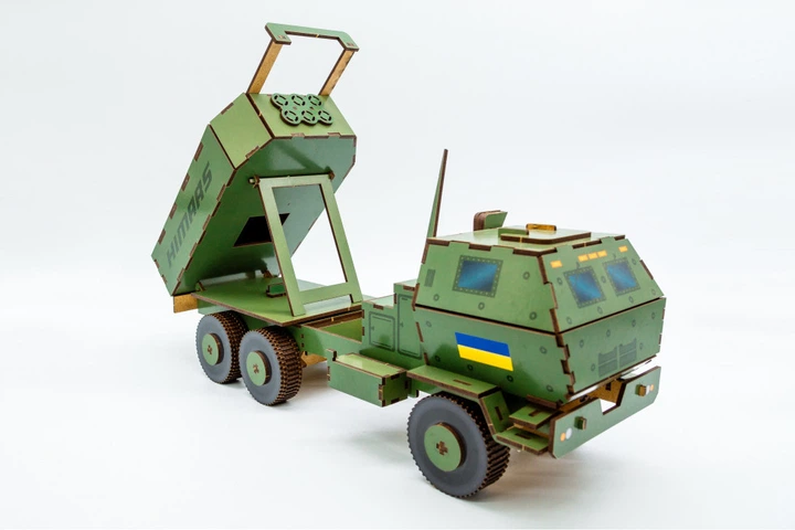 3D Пазл Из Дерева Механический PuzzleOK Хаймарс Himars 152 детали - Фото 6 3D Пазл Из Дерева Механический PuzzleOK Хаймарс Himars 152 детали - изображение 6