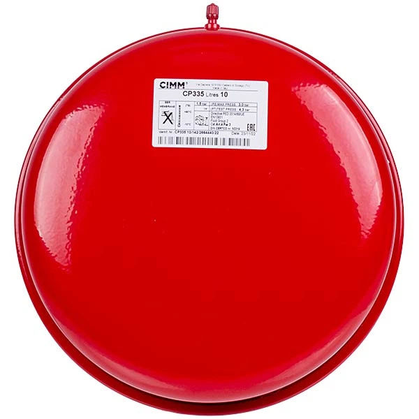 Розширювальний бак Cimm CP355 10 л для газового котла Baxi Slim 9930020 - зображення 2