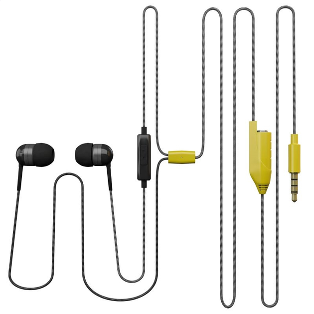 Słuchawki Maxell Earphones Share Grey (MXSEBSG) - obraz 2