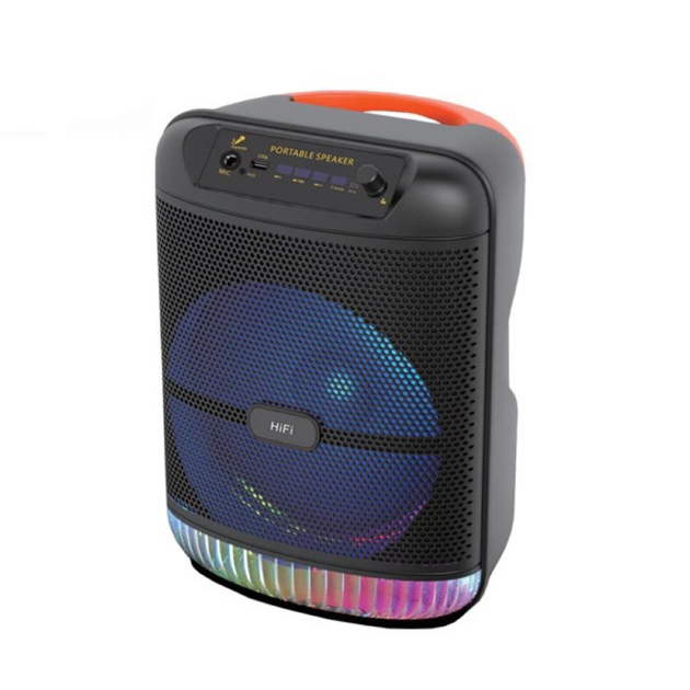 Портативна Bluetooth колонка RIAS RX-8138 8" RGB валіза з караоке 1200 mAh 50W Black (3_05103) - Фото 1 Портативна Bluetooth колонка RIAS RX-8138 8" RGB валіза з караоке 1200 mAh 50W Black (3_05103) - зображення 1