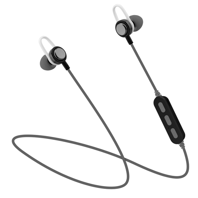 Słuchawki bezprzewodowe Platinet Sports Earphones Grey (PM1068GY) - obraz 1