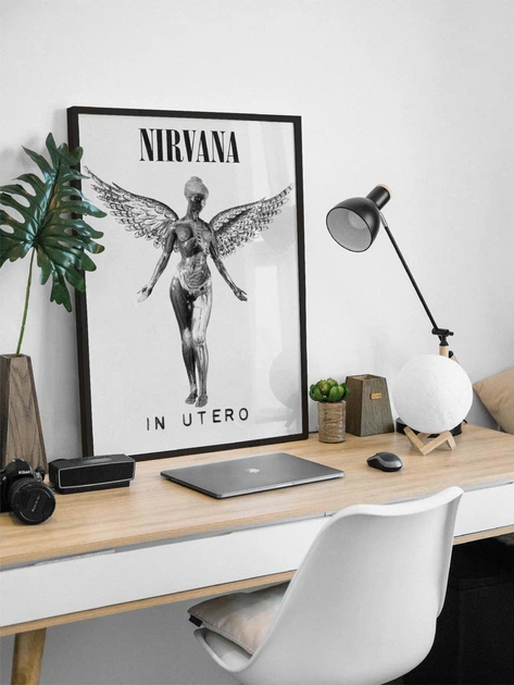 Набор постеров Nirvana / Нирвана / Курт Кобейн - Фото 6 Набор постеров Nirvana / Нирвана / Курт Кобейн - изображение 6