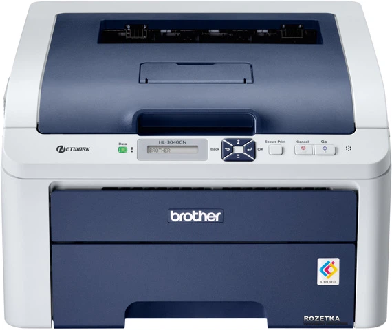 Принтер Brother HL-3040CN (HL3040CN) + USB cable – фото, отзывы