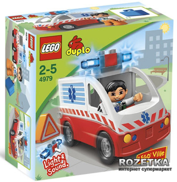 Lego duplo sales ambulance 4979