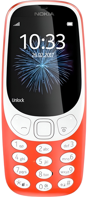 Мобільний телефон Nokia 3310 DualSim Red (A00028254) - зображення 2