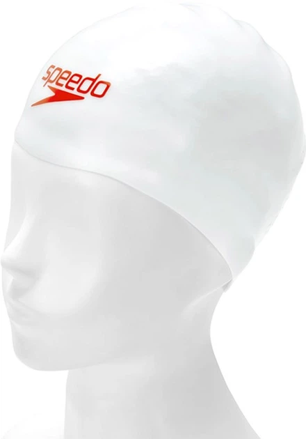 Шапка для плавания Speedo FASTSKIN CAP AU (8-0821616683) кремовый, белый Унисекс S (5059937567358) - изображение 4