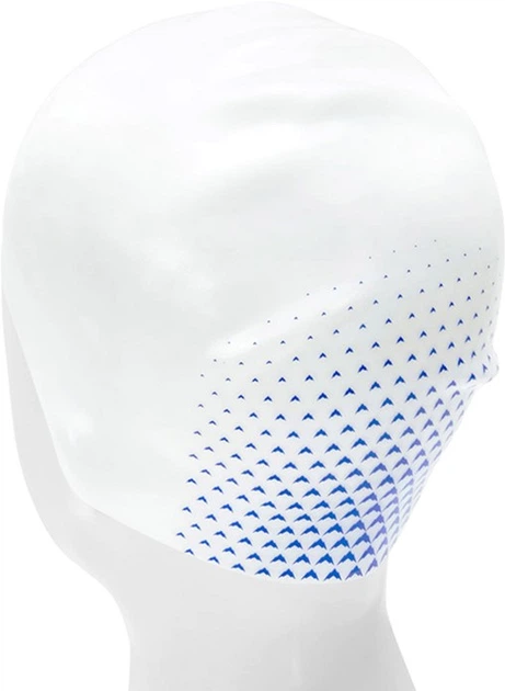 Шапка для плавания Speedo FASTSKIN CAP AU (8-0821616683) кремовый, белый Унисекс S (5059937567358) - изображение 6