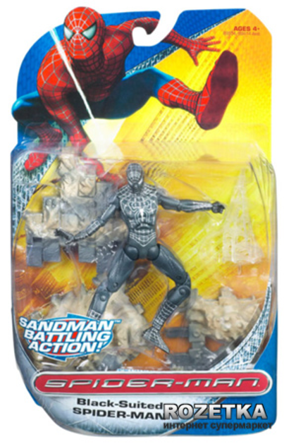 Спайдермен Фигурка Черного Спайдермена с акс Hasbro (69554) – фото ...