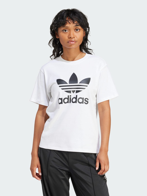 Koszulka damska bawełniana adidas Originals IR9534 L Biała (4066757403279) - obraz 1