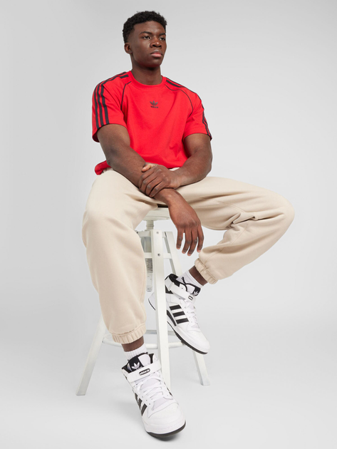 Koszulka męska bawełniana adidas Originals IR9449 M Czerwona (4066757439230) - obraz 3