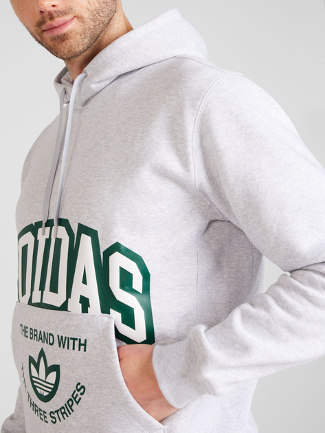 Худі чоловіче adidas Originals IS2928 M Сіре (4066759487970) - зображення 4