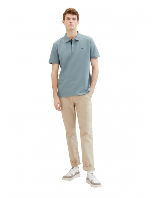Поло Tom Tailor Polo Shirt XL Блакитний 1027713ХХ27475 - Фото 4 Поло Tom Tailor Polo Shirt XL Блакитний 1027713ХХ27475 - изображение 4