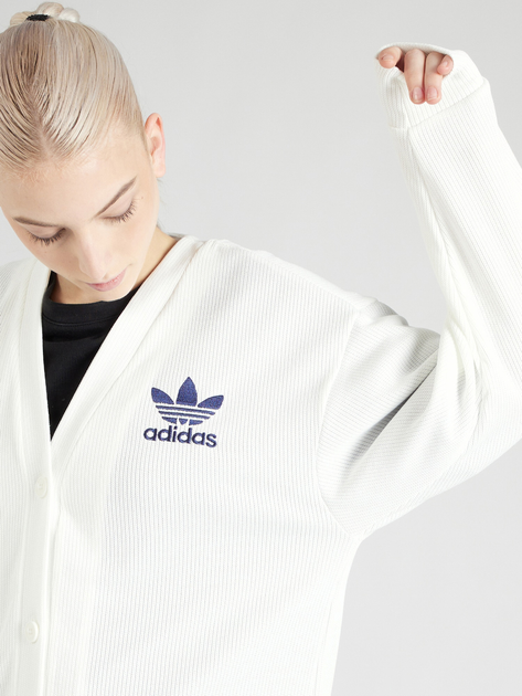 Кардиган жіночий adidas Originals IT9829 L Білий (4066766016118) - зображення 4