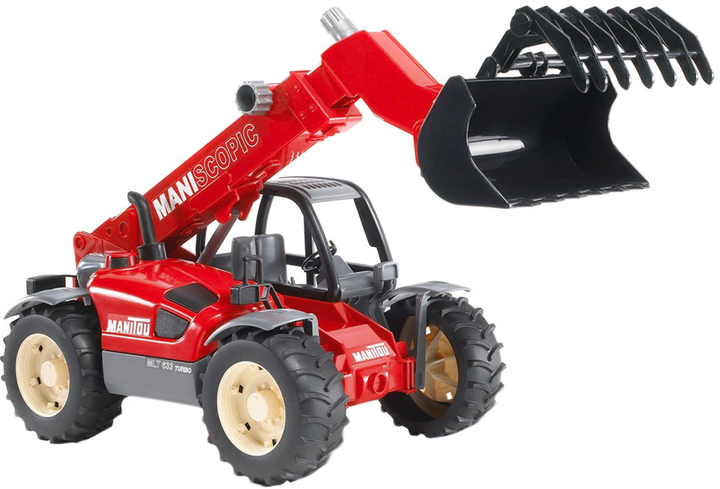 Игрушка Bruder Дорожный погрузчик с телескопической стрелой MLT 633 М1 ...