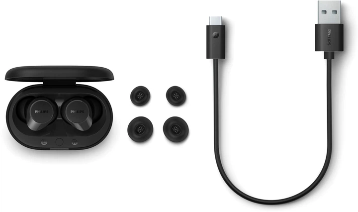 Słuchawki Philips TAT1209 BT 5.3 IPX4 SBC sterowanie dotykowe Black (4895229138056) - obraz 6