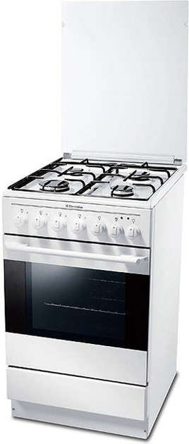Газовая плита с электрической духовкой ELECTROLUX EKK 511505 W – фото ...