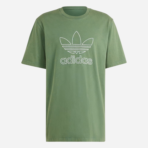 Koszulka męska bawełniana adidas Originals IR7993 2XL Zielona (4066759599871) - obraz 5