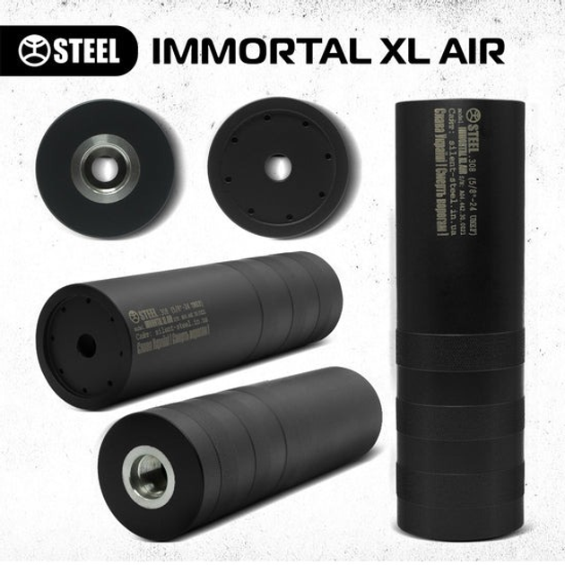 Саундмодератор Steel Immortal XL Air 223 1/2*28 - изображение 1