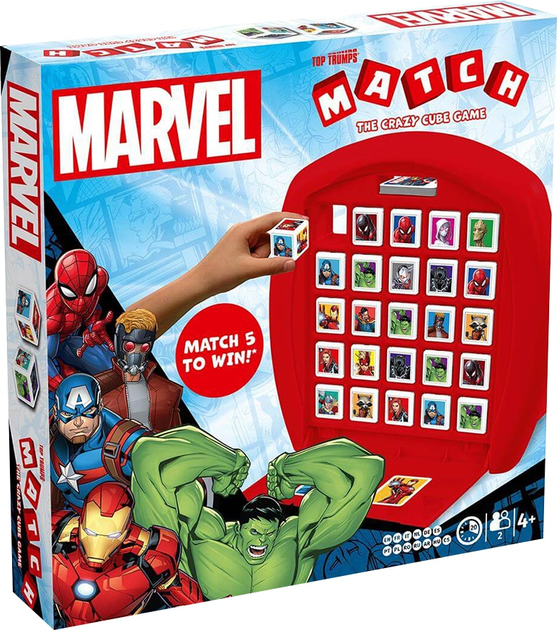 Настільна гра Winning Moves MARVEL 0 (5036905042673) - зображення 1