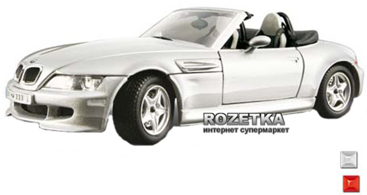 Автомодель Bburago (1:24) BMW M Roadster (18-22030) Асорті