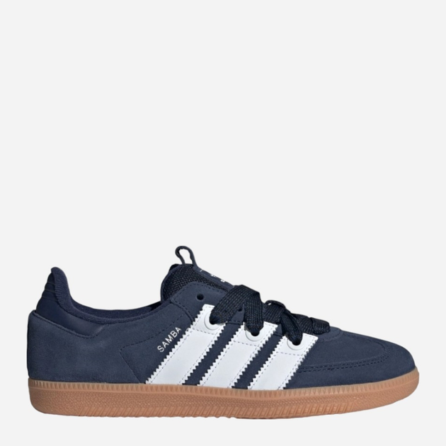 Tenisówki damskie do kostki adidas Originals Samba OG W ID0286 41.5 (7.5UK) Ciemnogranatowe (4066759428843) - obraz 1