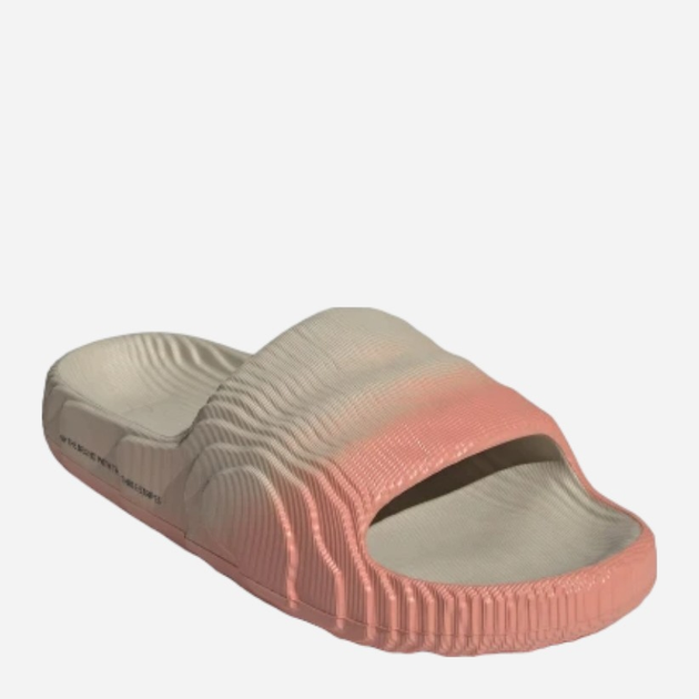 Klapki basenowe męskie adidas Adilette 22 Originals IF3673 46 (11UK) Beżowe (4066764588150) - obraz 2