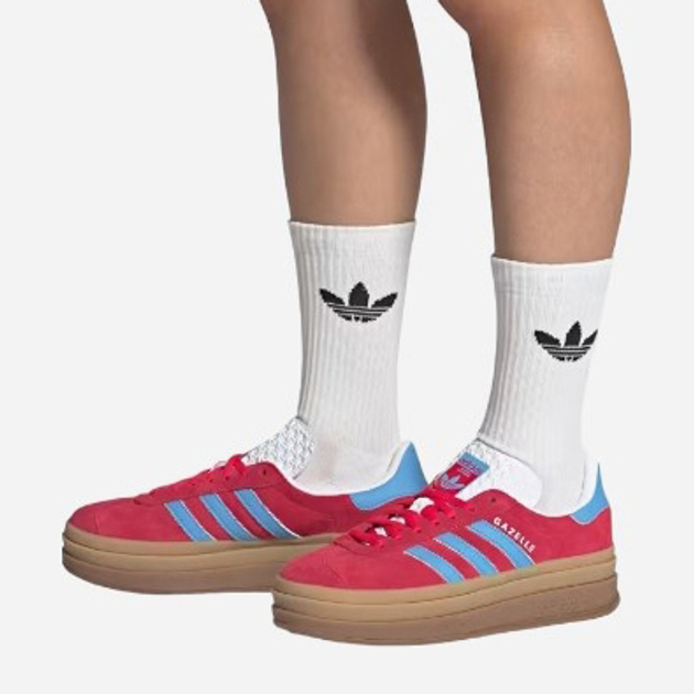 Жіночі кеди низькі adidas Originals Gazelle Bold W IE0421 40 Червоні (4066764972737) - зображення 2