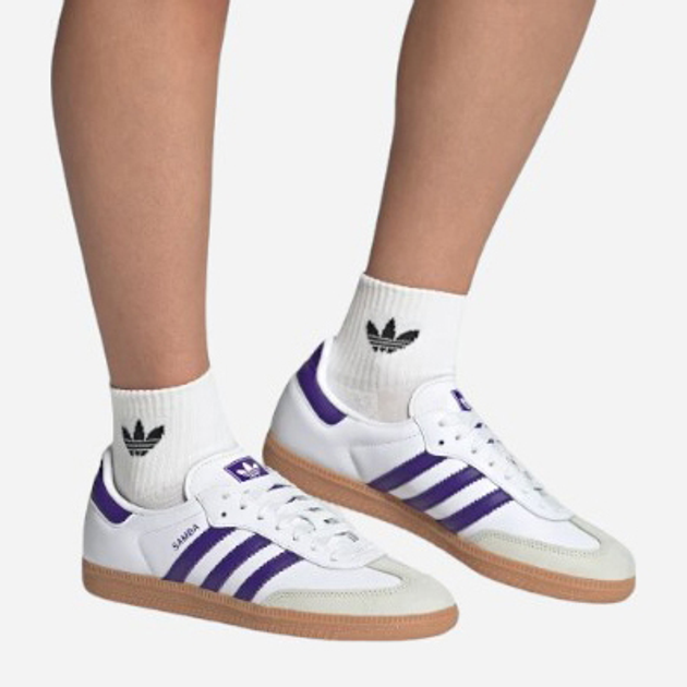 Sneakersy damskie do kostki adidas Originals Samba OG W ID8349 38.5 Białe (4066765155160) - obraz 2