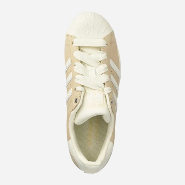 Sneakersy damskie do kostki adidas Originals Superstar W IE3039 40 (6.5UK) Beżowy/Mleczny (4066765926272) - obraz 4
