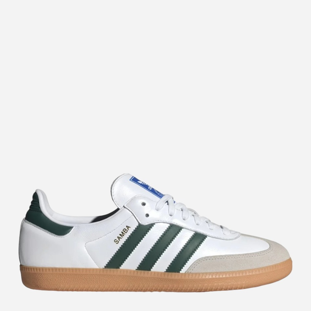 Tenisówki męskie skórzane adidas Originals Samba OG Collegiate IE3437 46.5 (11.5UK) Białe (4067886945425) - obraz 1