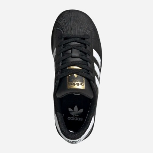 Sneakersy chłopięce adidas Originals Superstar 50 C EF5394 28.5 (11KUK) Czarne (4062053339557) - obraz 5