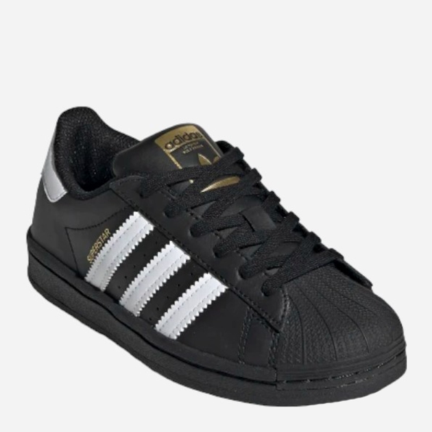 Sneakersy chłopięce adidas Originals Superstar 50 C EF5394 31 (13KUK) Czarne (4062053339540) - obraz 3