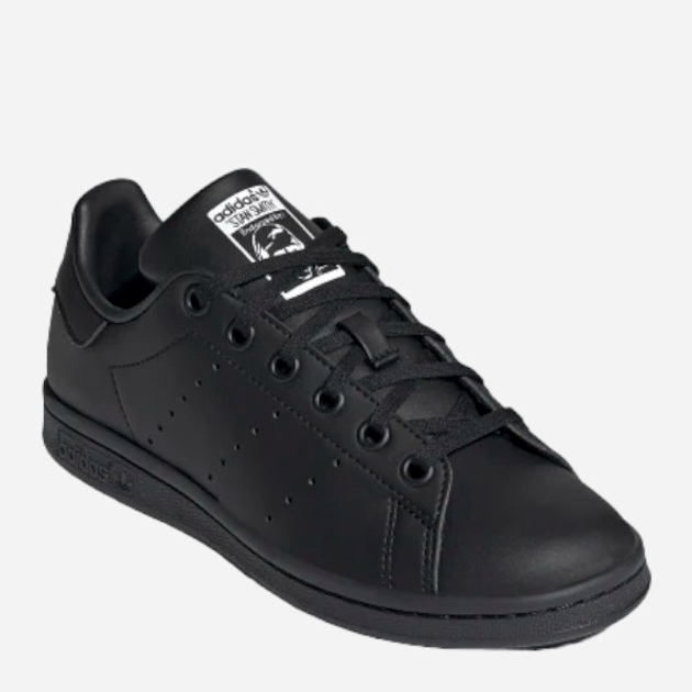 Sneakersy dziecięce dla dziewczynki adidas Originals Stan Smith J FX7523 36.5 (4UK) Czarne (4064037246424) - obraz 3
