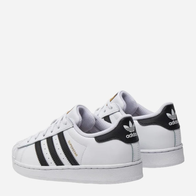 Sneakersy chłopięce adidas Originals Superstar 50 C FU7714 28 (10.5KUK) Białe z czarnym (4062056447525) - obraz 5