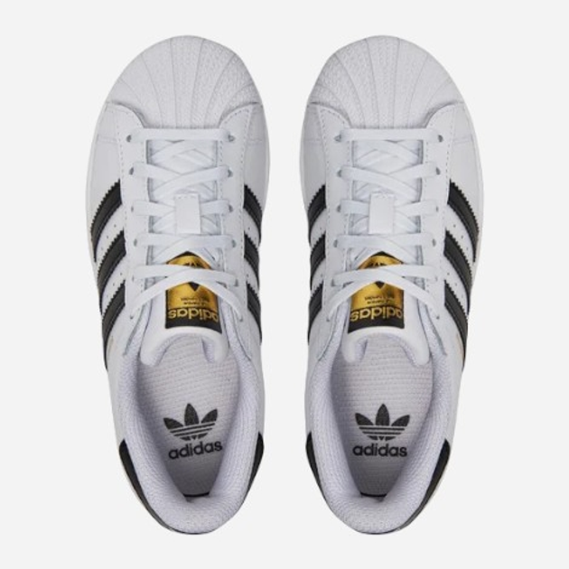 Дитячі кеди для хлопчика adidas Originals Superstar 50 C FU7714 32 (13.5KUK) Білі з чорним (4062056447501) - зображення 4