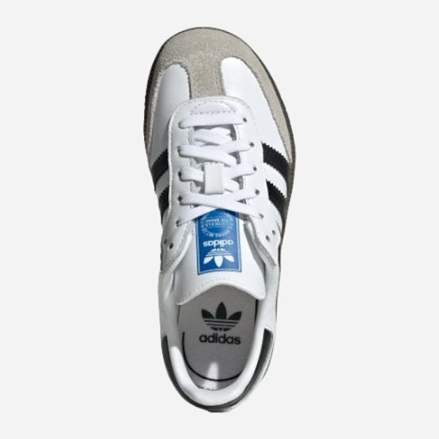 Дитячі кеди для хлопчика adidas Originals Samba OG C IE3677 30 (11.5KUK) Білі (4067886695481) - зображення 5